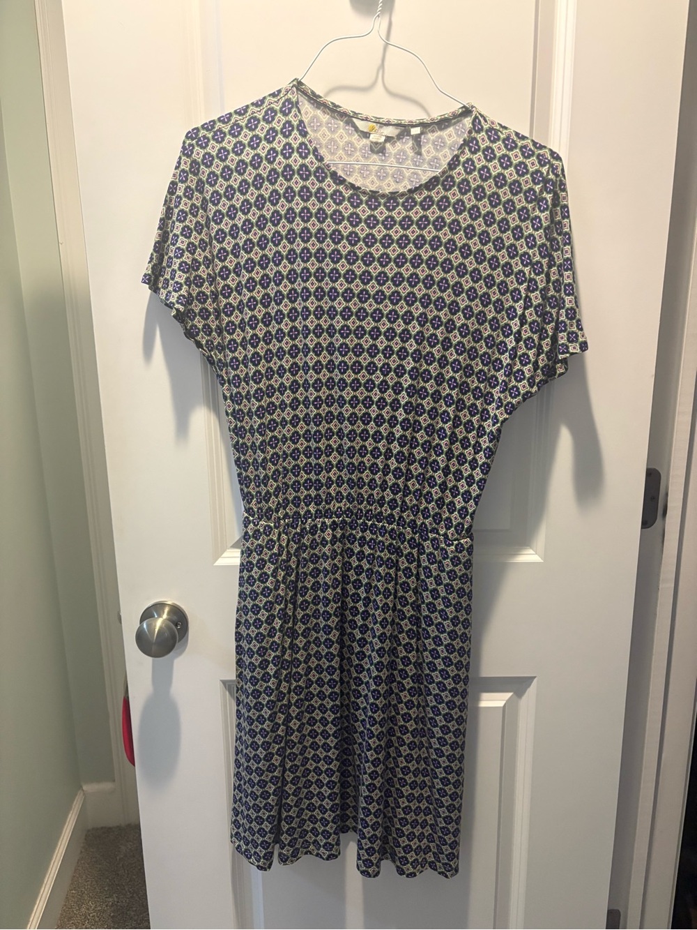 Boden Jersey Short Sleeve Midi Dress